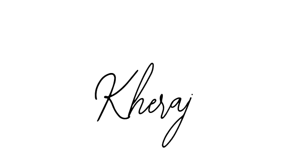 Also You can easily find your signature by using the search form. We will create Kheraj name handwritten signature images for you free of cost using Bearetta-2O07w sign style. Kheraj signature style 12 images and pictures png