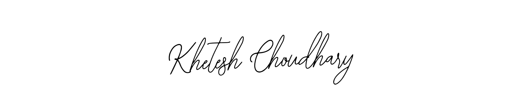 The best way (Bearetta-2O07w) to make a short signature is to pick only two or three words in your name. The name Khetesh Choudhary include a total of six letters. For converting this name. Khetesh Choudhary signature style 12 images and pictures png