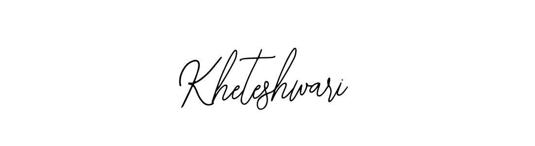 Design your own signature with our free online signature maker. With this signature software, you can create a handwritten (Bearetta-2O07w) signature for name Kheteshwari. Kheteshwari signature style 12 images and pictures png