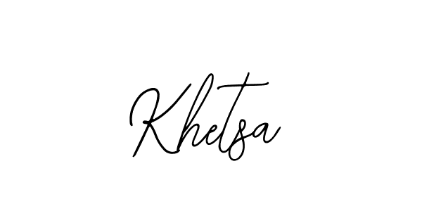Make a beautiful signature design for name Khetsa. With this signature (Bearetta-2O07w) style, you can create a handwritten signature for free. Khetsa signature style 12 images and pictures png
