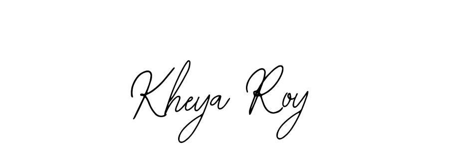 Make a beautiful signature design for name Kheya Roy. With this signature (Bearetta-2O07w) style, you can create a handwritten signature for free. Kheya Roy signature style 12 images and pictures png