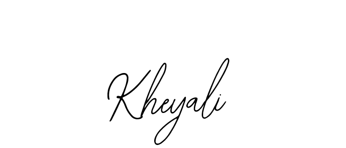 Kheyali stylish signature style. Best Handwritten Sign (Bearetta-2O07w) for my name. Handwritten Signature Collection Ideas for my name Kheyali. Kheyali signature style 12 images and pictures png