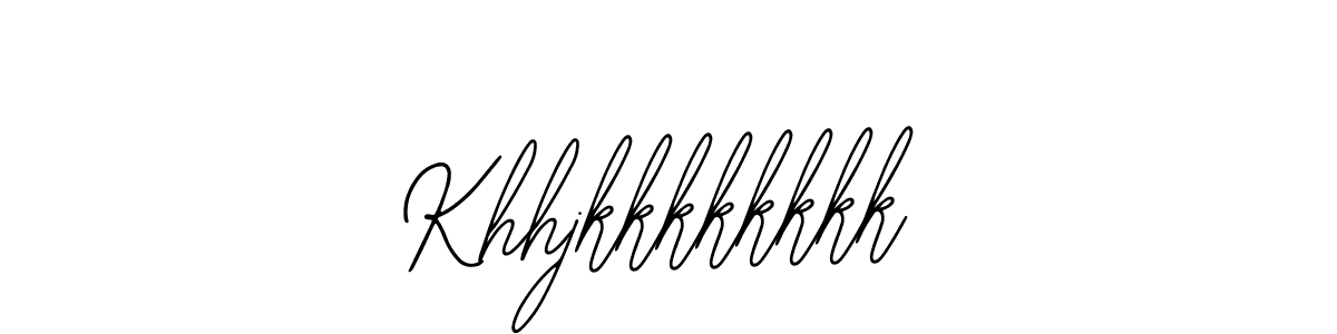 How to make Khhjkkkkkkkk name signature. Use Bearetta-2O07w style for creating short signs online. This is the latest handwritten sign. Khhjkkkkkkkk signature style 12 images and pictures png