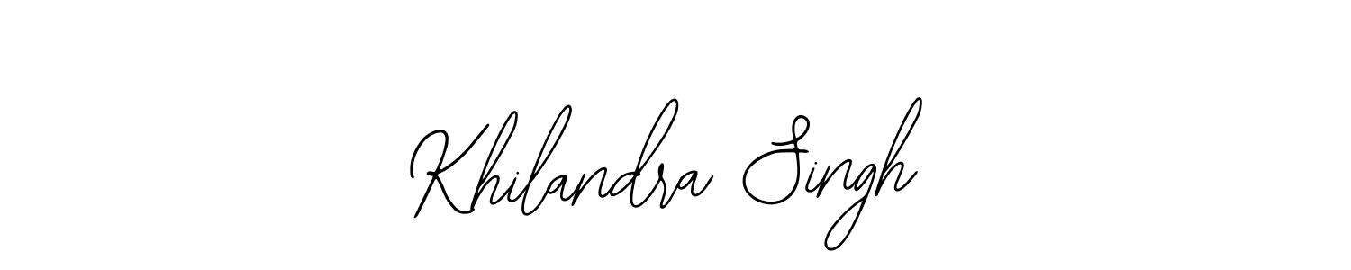 Once you've used our free online signature maker to create your best signature Bearetta-2O07w style, it's time to enjoy all of the benefits that Khilandra Singh name signing documents. Khilandra Singh signature style 12 images and pictures png