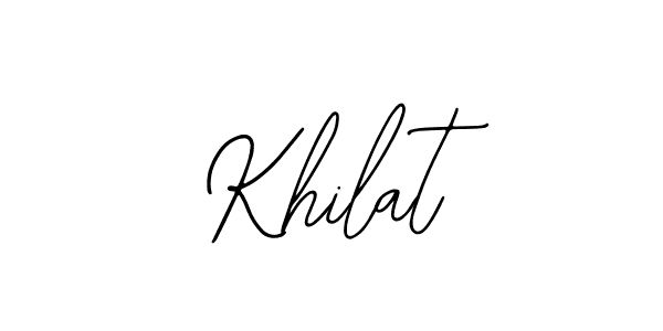 Best and Professional Signature Style for Khilat. Bearetta-2O07w Best Signature Style Collection. Khilat signature style 12 images and pictures png