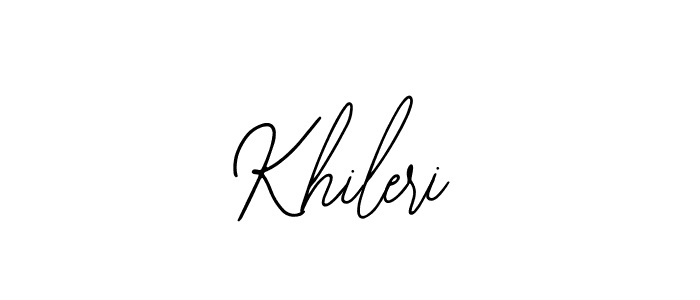 Also You can easily find your signature by using the search form. We will create Khileri name handwritten signature images for you free of cost using Bearetta-2O07w sign style. Khileri signature style 12 images and pictures png