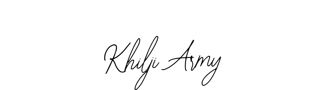 Once you've used our free online signature maker to create your best signature Bearetta-2O07w style, it's time to enjoy all of the benefits that Khilji Army name signing documents. Khilji Army signature style 12 images and pictures png