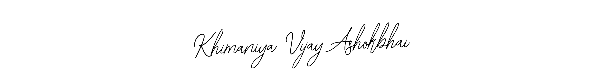 You can use this online signature creator to create a handwritten signature for the name Khimaniya Vijay Ashokbhai. This is the best online autograph maker. Khimaniya Vijay Ashokbhai signature style 12 images and pictures png