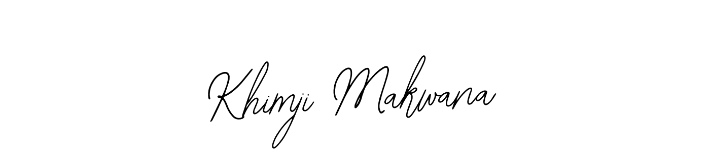 Also You can easily find your signature by using the search form. We will create Khimji Makwana name handwritten signature images for you free of cost using Bearetta-2O07w sign style. Khimji Makwana signature style 12 images and pictures png