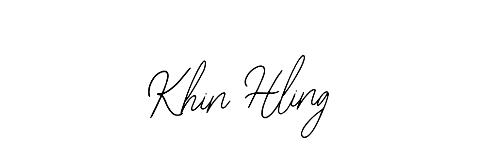 This is the best signature style for the Khin Hling name. Also you like these signature font (Bearetta-2O07w). Mix name signature. Khin Hling signature style 12 images and pictures png