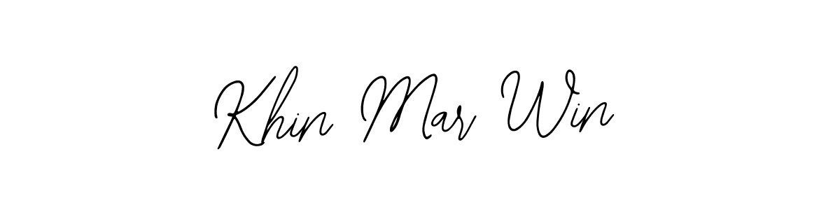 Also we have Khin Mar Win name is the best signature style. Create professional handwritten signature collection using Bearetta-2O07w autograph style. Khin Mar Win signature style 12 images and pictures png