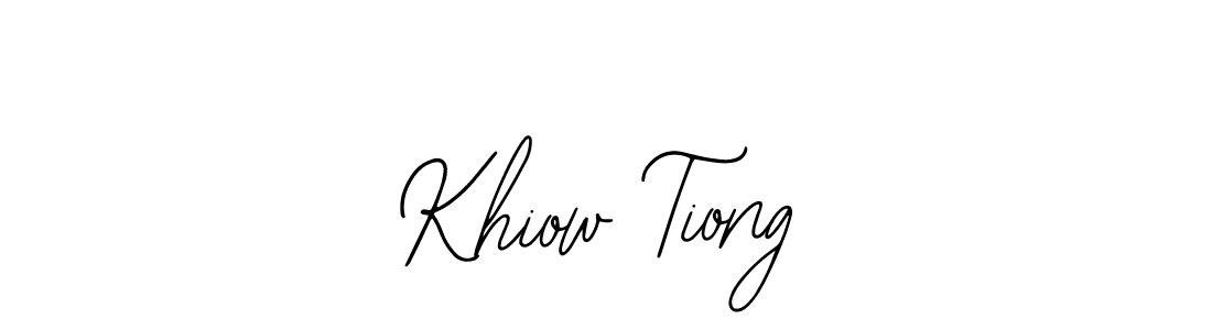 The best way (Bearetta-2O07w) to make a short signature is to pick only two or three words in your name. The name Khiow Tiong include a total of six letters. For converting this name. Khiow Tiong signature style 12 images and pictures png