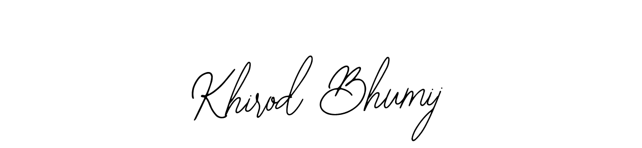 Make a short Khirod Bhumij signature style. Manage your documents anywhere anytime using Bearetta-2O07w. Create and add eSignatures, submit forms, share and send files easily. Khirod Bhumij signature style 12 images and pictures png