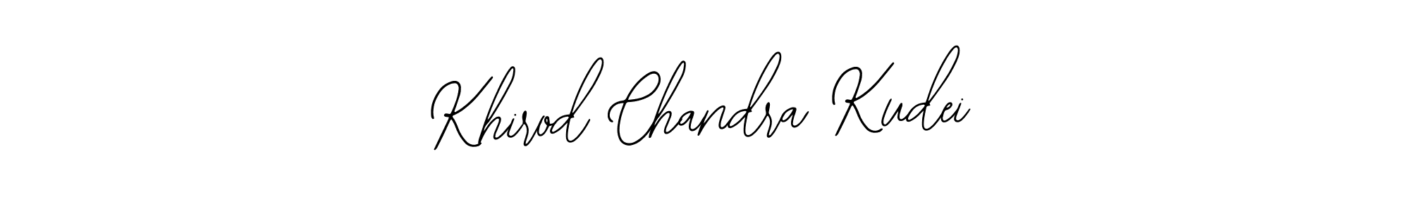 You can use this online signature creator to create a handwritten signature for the name Khirod Chandra Kudei. This is the best online autograph maker. Khirod Chandra Kudei signature style 12 images and pictures png