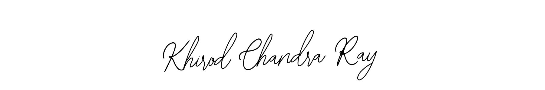 Use a signature maker to create a handwritten signature online. With this signature software, you can design (Bearetta-2O07w) your own signature for name Khirod Chandra Ray. Khirod Chandra Ray signature style 12 images and pictures png