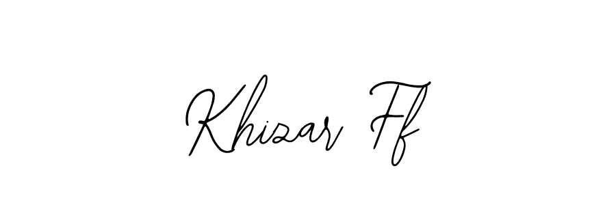 It looks lik you need a new signature style for name Khizar Ff. Design unique handwritten (Bearetta-2O07w) signature with our free signature maker in just a few clicks. Khizar Ff signature style 12 images and pictures png