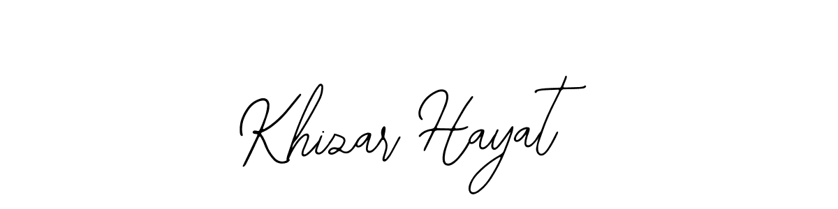 How to make Khizar Hayat signature? Bearetta-2O07w is a professional autograph style. Create handwritten signature for Khizar Hayat name. Khizar Hayat signature style 12 images and pictures png