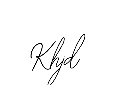 Make a beautiful signature design for name Khjd. With this signature (Bearetta-2O07w) style, you can create a handwritten signature for free. Khjd signature style 12 images and pictures png