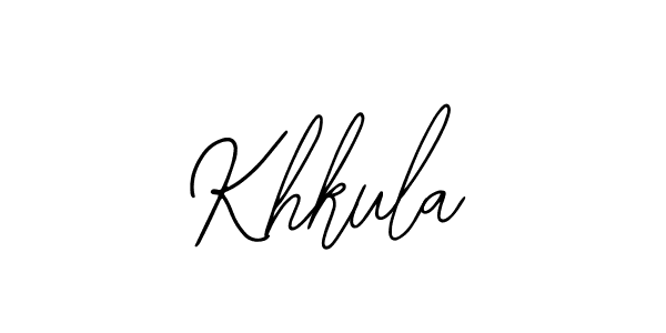 How to Draw Khkula signature style? Bearetta-2O07w is a latest design signature styles for name Khkula. Khkula signature style 12 images and pictures png