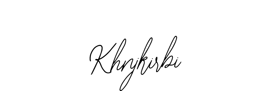 Once you've used our free online signature maker to create your best signature Bearetta-2O07w style, it's time to enjoy all of the benefits that Khnjkirbi name signing documents. Khnjkirbi signature style 12 images and pictures png