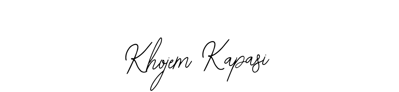 This is the best signature style for the Khojem Kapasi name. Also you like these signature font (Bearetta-2O07w). Mix name signature. Khojem Kapasi signature style 12 images and pictures png