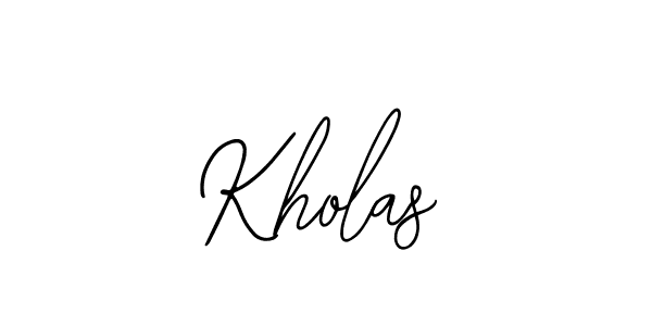 How to Draw Kholas signature style? Bearetta-2O07w is a latest design signature styles for name Kholas. Kholas signature style 12 images and pictures png