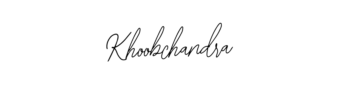 Here are the top 10 professional signature styles for the name Khoobchandra. These are the best autograph styles you can use for your name. Khoobchandra signature style 12 images and pictures png