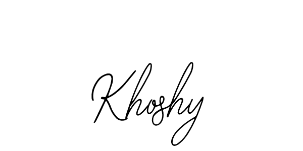 Once you've used our free online signature maker to create your best signature Bearetta-2O07w style, it's time to enjoy all of the benefits that Khoshy name signing documents. Khoshy signature style 12 images and pictures png