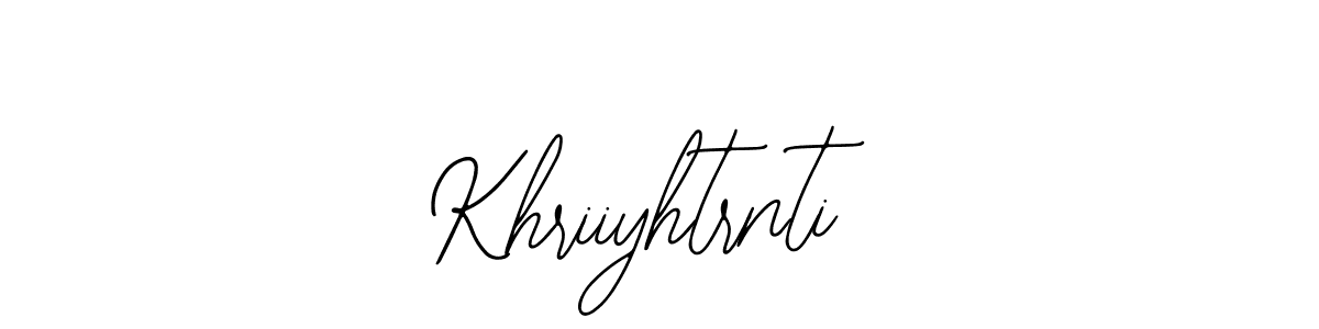 Make a beautiful signature design for name Khriiyhtrnti. Use this online signature maker to create a handwritten signature for free. Khriiyhtrnti signature style 12 images and pictures png
