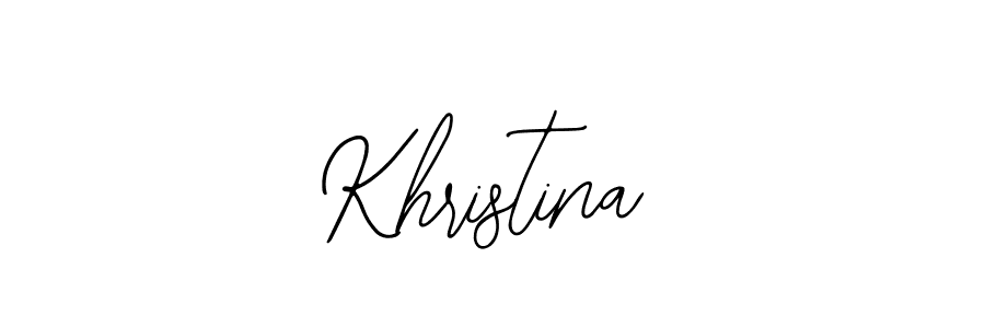 Also we have Khristina name is the best signature style. Create professional handwritten signature collection using Bearetta-2O07w autograph style. Khristina signature style 12 images and pictures png