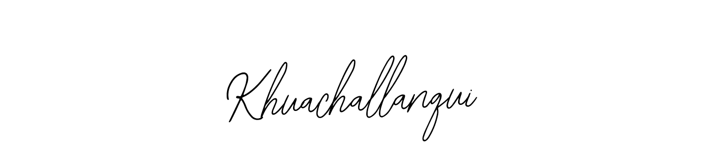 Make a beautiful signature design for name Khuachallanqui. Use this online signature maker to create a handwritten signature for free. Khuachallanqui signature style 12 images and pictures png