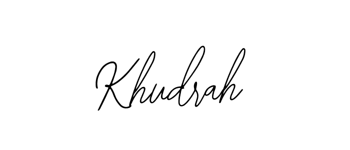 You can use this online signature creator to create a handwritten signature for the name Khudrah. This is the best online autograph maker. Khudrah signature style 12 images and pictures png