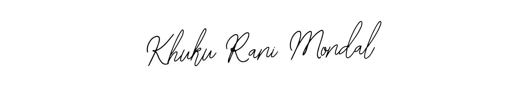 Make a beautiful signature design for name Khuku Rani Mondal. With this signature (Bearetta-2O07w) style, you can create a handwritten signature for free. Khuku Rani Mondal signature style 12 images and pictures png