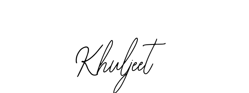 It looks lik you need a new signature style for name Khuljeet. Design unique handwritten (Bearetta-2O07w) signature with our free signature maker in just a few clicks. Khuljeet signature style 12 images and pictures png