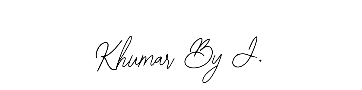 Similarly Bearetta-2O07w is the best handwritten signature design. Signature creator online .You can use it as an online autograph creator for name Khumar By J.. Khumar By J. signature style 12 images and pictures png