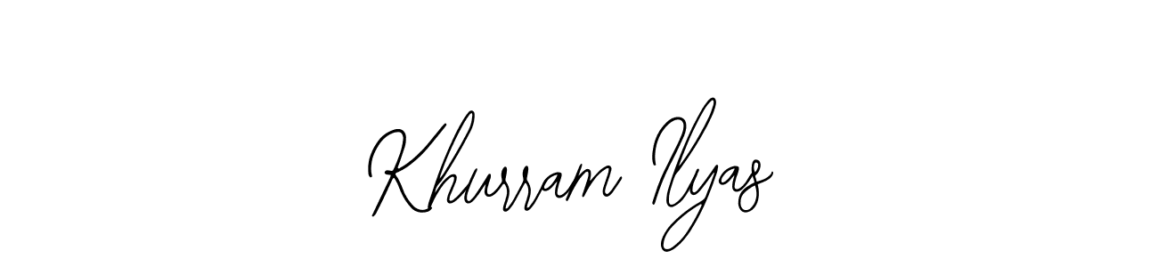 Also You can easily find your signature by using the search form. We will create Khurram Ilyas name handwritten signature images for you free of cost using Bearetta-2O07w sign style. Khurram Ilyas signature style 12 images and pictures png