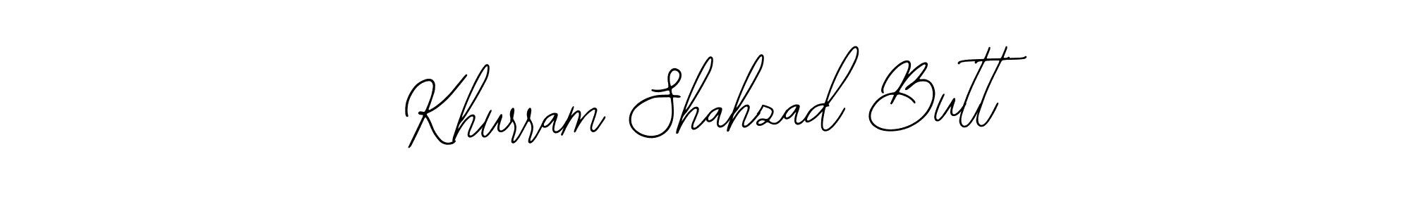if you are searching for the best signature style for your name Khurram Shahzad Butt. so please give up your signature search. here we have designed multiple signature styles  using Bearetta-2O07w. Khurram Shahzad Butt signature style 12 images and pictures png