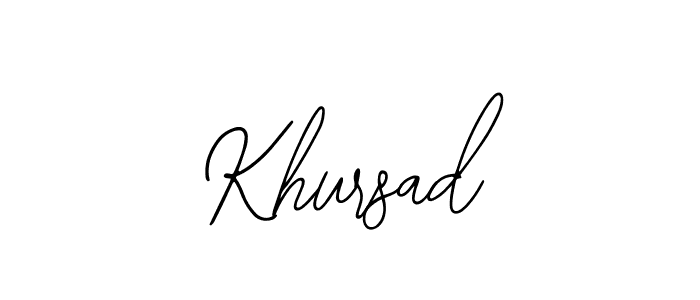 Check out images of Autograph of Khursad name. Actor Khursad Signature Style. Bearetta-2O07w is a professional sign style online. Khursad signature style 12 images and pictures png