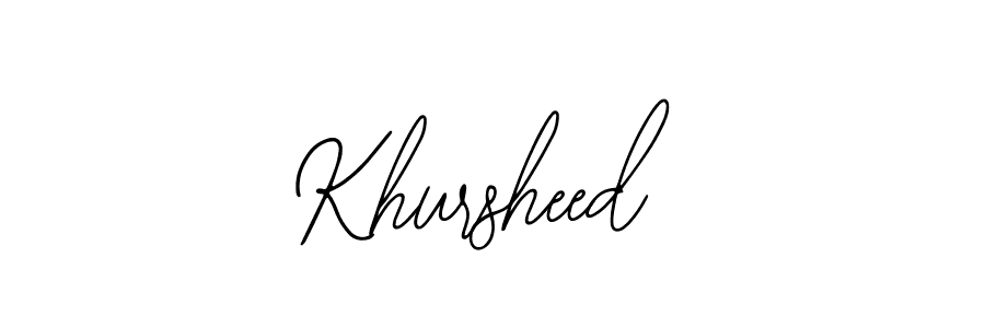 It looks lik you need a new signature style for name Khursheed. Design unique handwritten (Bearetta-2O07w) signature with our free signature maker in just a few clicks. Khursheed signature style 12 images and pictures png