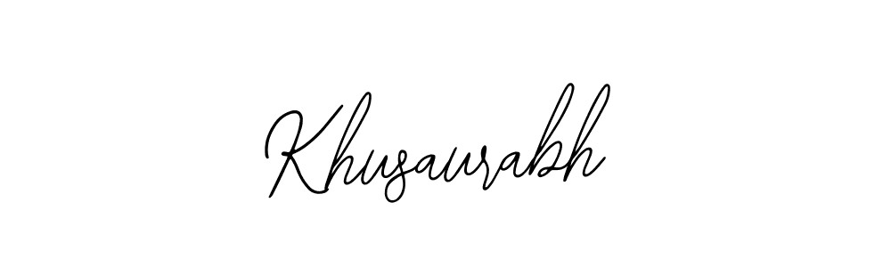 It looks lik you need a new signature style for name Khusaurabh. Design unique handwritten (Bearetta-2O07w) signature with our free signature maker in just a few clicks. Khusaurabh signature style 12 images and pictures png