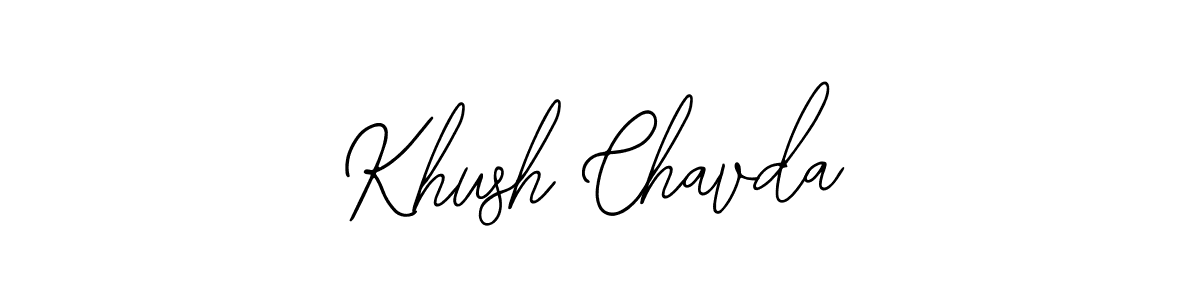 Make a beautiful signature design for name Khush Chavda. Use this online signature maker to create a handwritten signature for free. Khush Chavda signature style 12 images and pictures png
