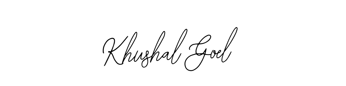 Check out images of Autograph of Khushal Goel name. Actor Khushal Goel Signature Style. Bearetta-2O07w is a professional sign style online. Khushal Goel signature style 12 images and pictures png