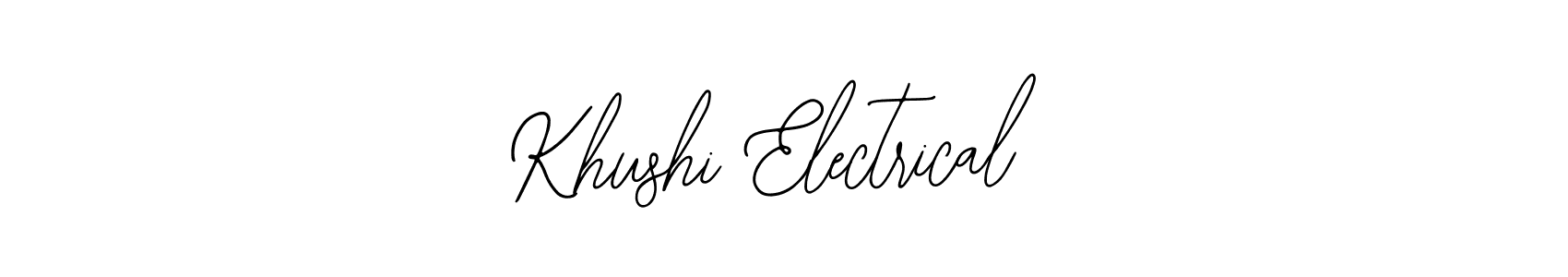 This is the best signature style for the Khushi Electrical name. Also you like these signature font (Bearetta-2O07w). Mix name signature. Khushi Electrical signature style 12 images and pictures png