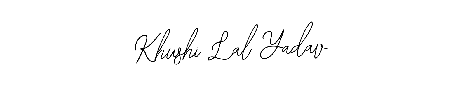 Khushi Lal Yadav stylish signature style. Best Handwritten Sign (Bearetta-2O07w) for my name. Handwritten Signature Collection Ideas for my name Khushi Lal Yadav. Khushi Lal Yadav signature style 12 images and pictures png