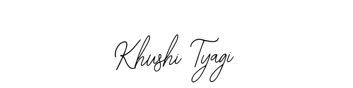 Once you've used our free online signature maker to create your best signature Bearetta-2O07w style, it's time to enjoy all of the benefits that Khushi Tyagi name signing documents. Khushi Tyagi signature style 12 images and pictures png