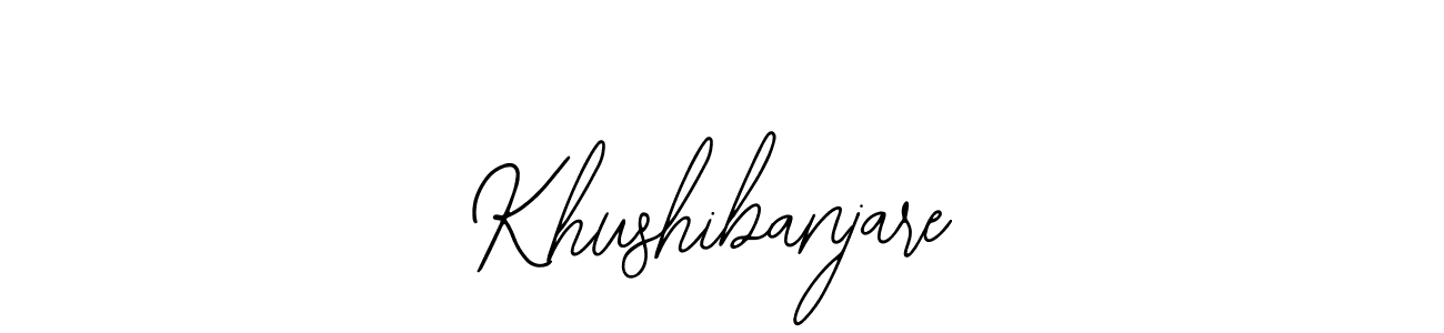 You can use this online signature creator to create a handwritten signature for the name Khushibanjare. This is the best online autograph maker. Khushibanjare signature style 12 images and pictures png