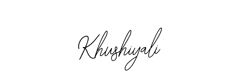 Khushiyali stylish signature style. Best Handwritten Sign (Bearetta-2O07w) for my name. Handwritten Signature Collection Ideas for my name Khushiyali. Khushiyali signature style 12 images and pictures png