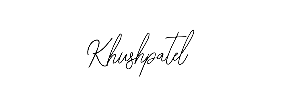 Check out images of Autograph of Khushpatel name. Actor Khushpatel Signature Style. Bearetta-2O07w is a professional sign style online. Khushpatel signature style 12 images and pictures png