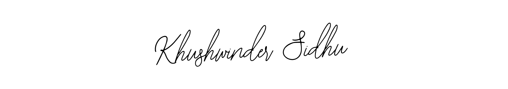 The best way (Bearetta-2O07w) to make a short signature is to pick only two or three words in your name. The name Khushwinder Sidhu include a total of six letters. For converting this name. Khushwinder Sidhu signature style 12 images and pictures png