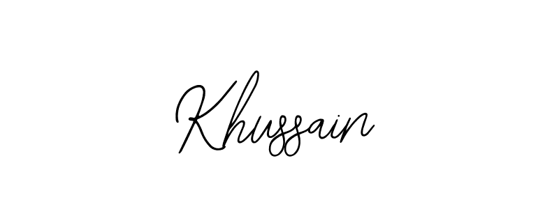 Bearetta-2O07w is a professional signature style that is perfect for those who want to add a touch of class to their signature. It is also a great choice for those who want to make their signature more unique. Get Khussain name to fancy signature for free. Khussain signature style 12 images and pictures png